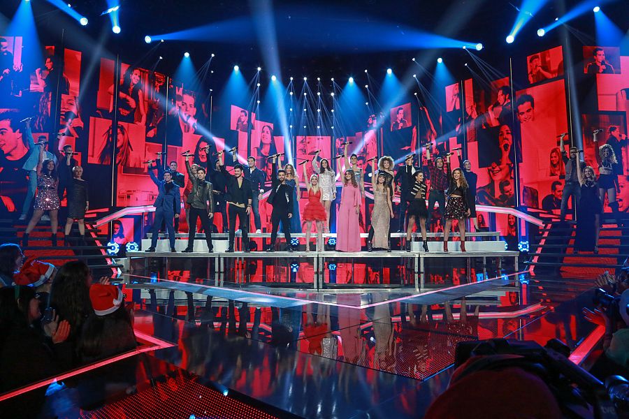 Los concursantes de 'OT 2017' se reunen en Navidad con los concursantes de la primera edición