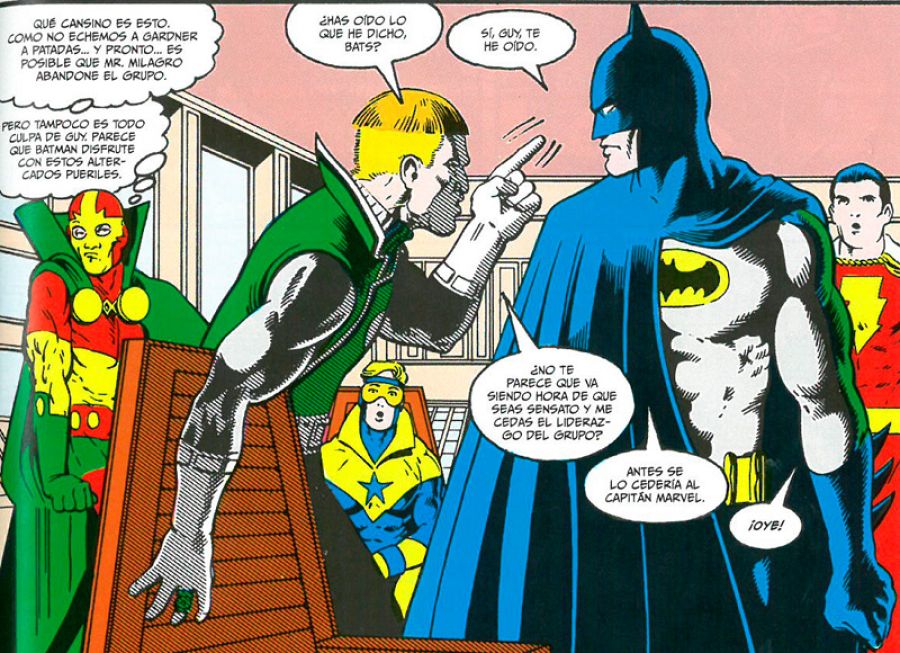 Viñeta de 'La Liga de la Justicia'