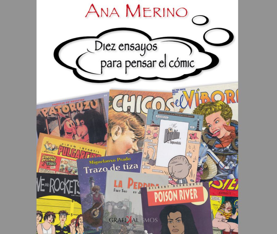 Portada de 'Diez ensayos para pensar el cómic'