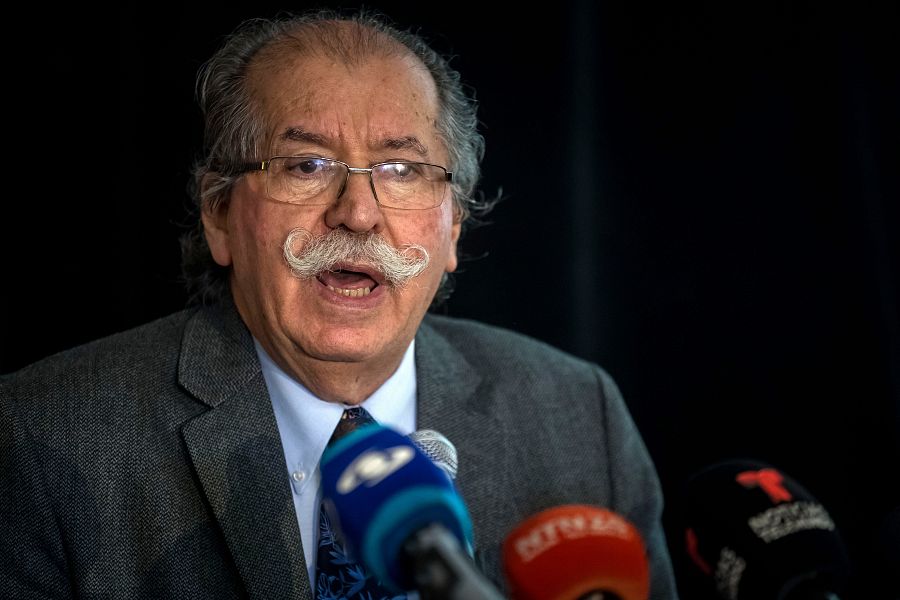 El sociólogo y director del Observatorio Venezolano de Violencia, Roberto Briceño, en la presentación de su informe anual