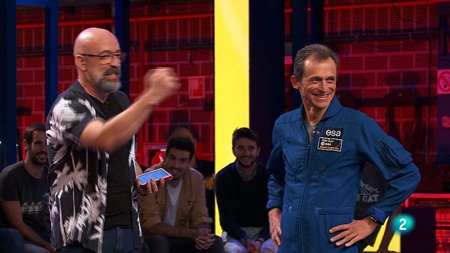 Pedro Duque se teletransporta por el espacio a Órbita Laika