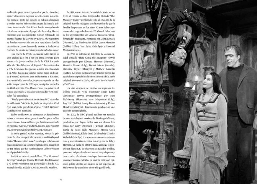 Páginas del libro 'Los Munster. Historia de nuestra familia monstruosa favorita'