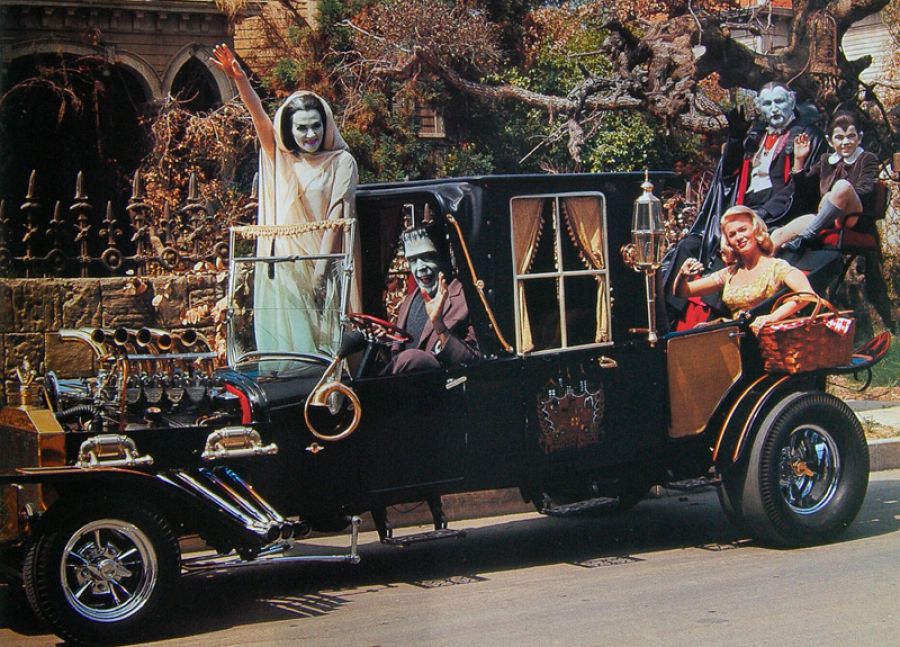 El famoso coche de Los Munsters