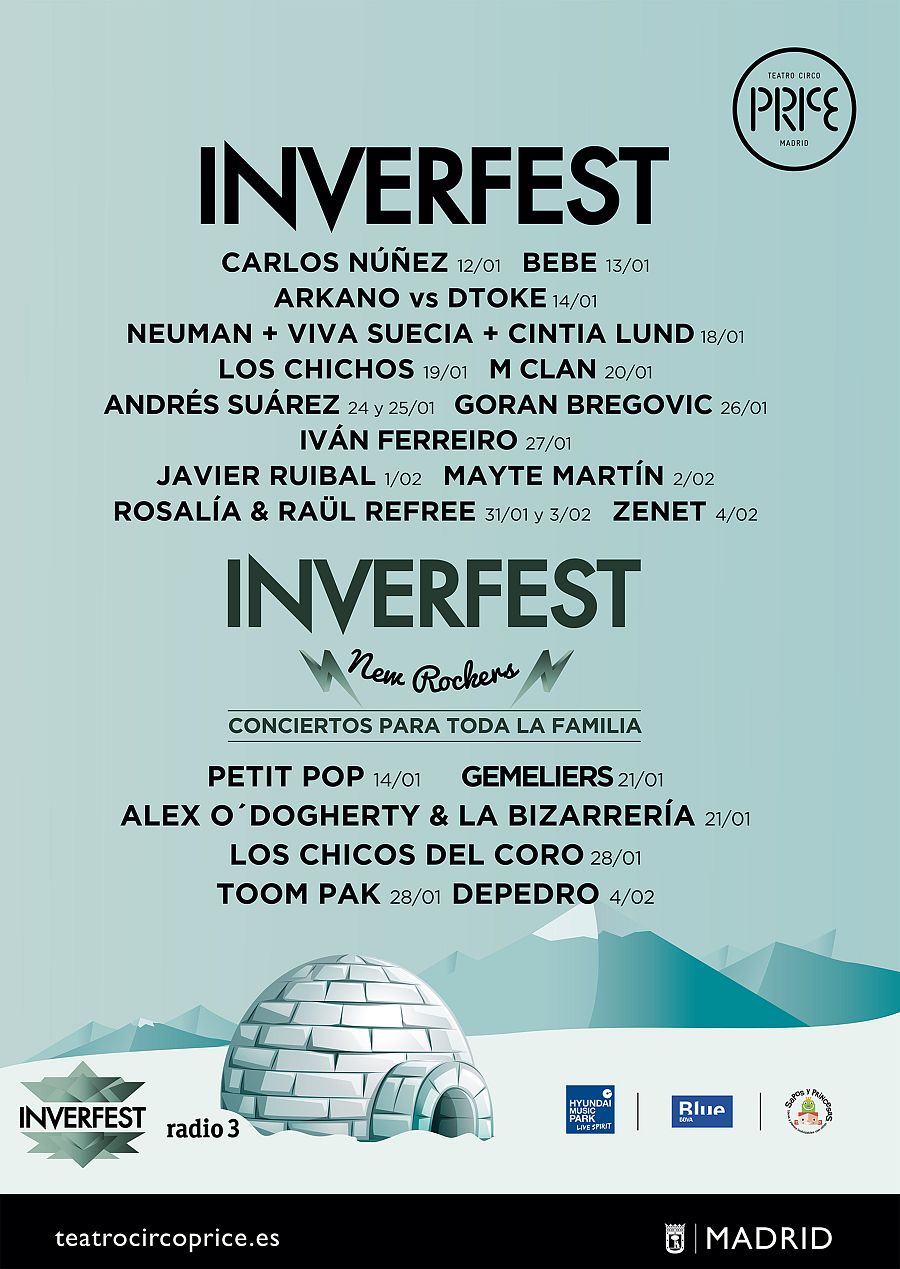 Del 12 de enero al 4 de febrero en el Teatro Circo Price de Madrid.