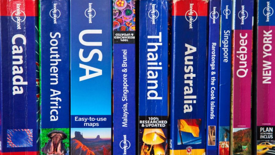 Las Lonely Planet son guías de referencia en viajes.