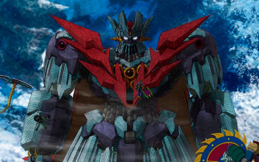 El misterioso robot Infinity es muchísimo más grande que Mazinger Z
