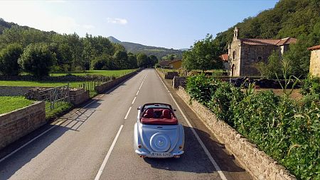 El chef ialiano recorrerá el país subido en su coche 'Il Capotino'