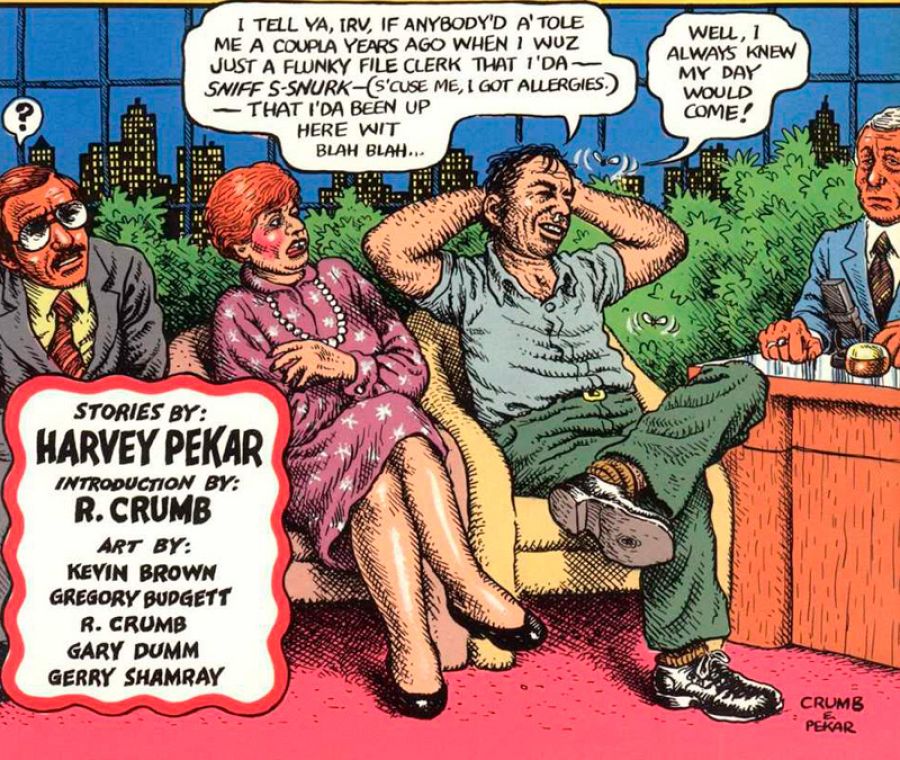 Fragmento de una portada de 'American Splendor'