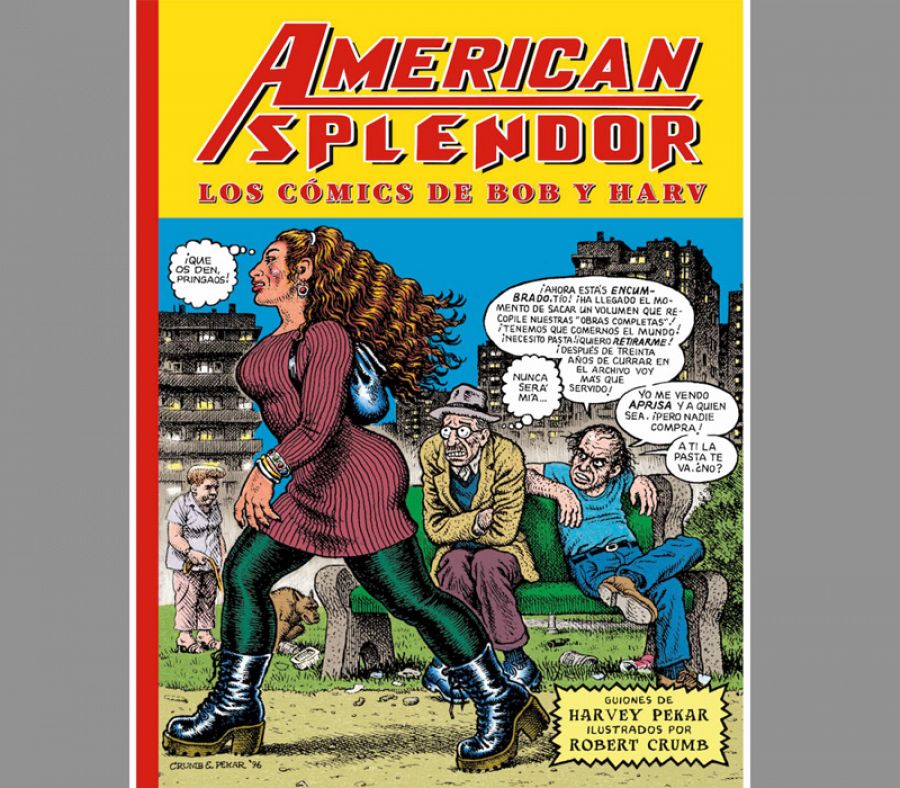 Portada de 'American Splendor: Los cómics de Bob y Harv'