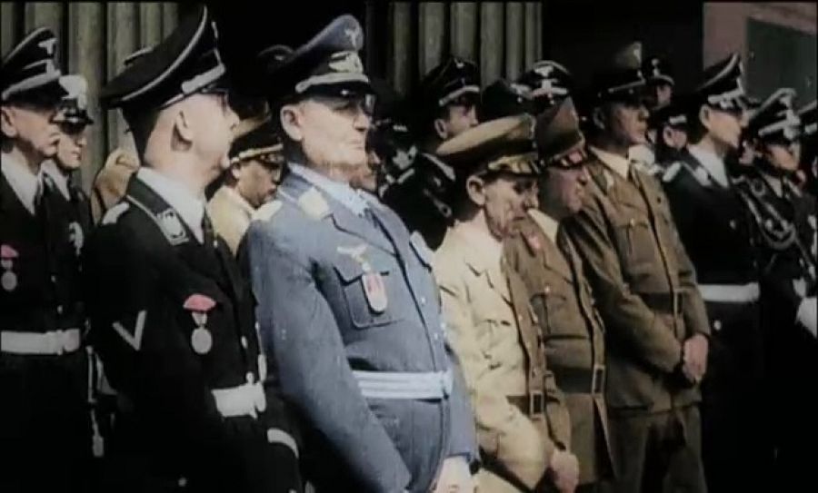 Himmler, Goering, Goebbels y Hitler