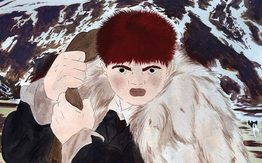 Ilustración de 'La saga de Grimr', del francés Moreau