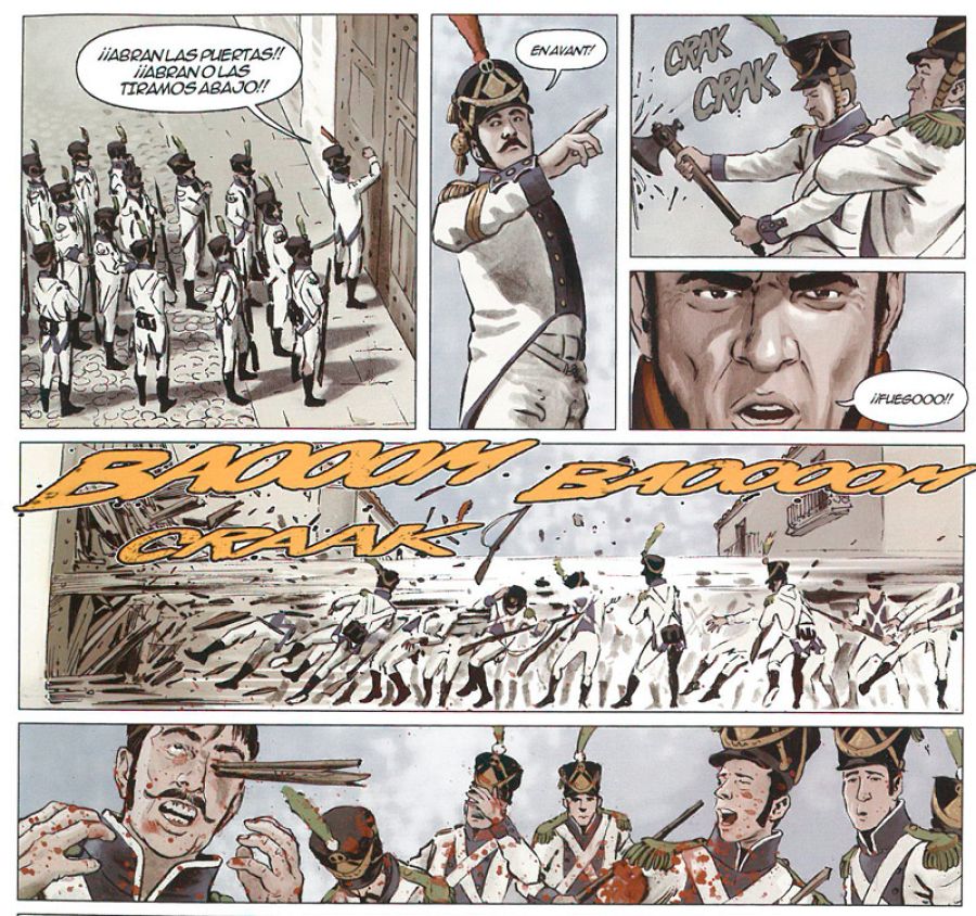 Viñetas de '1808 Madrid'