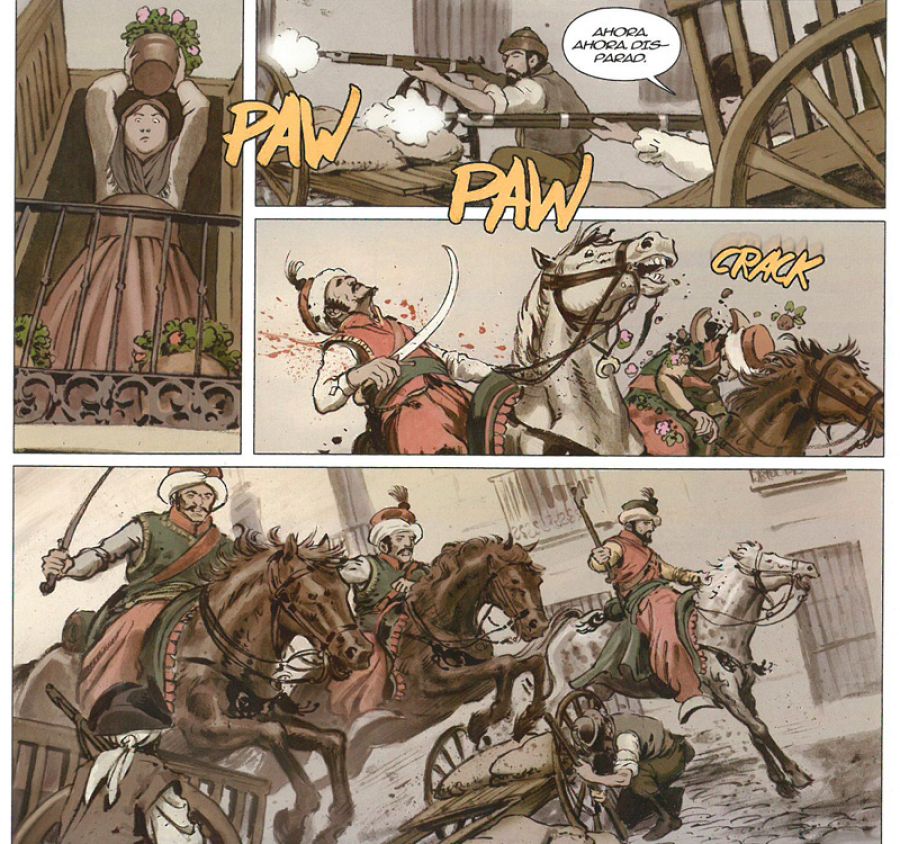 Viñetas de '1808 Madrid'