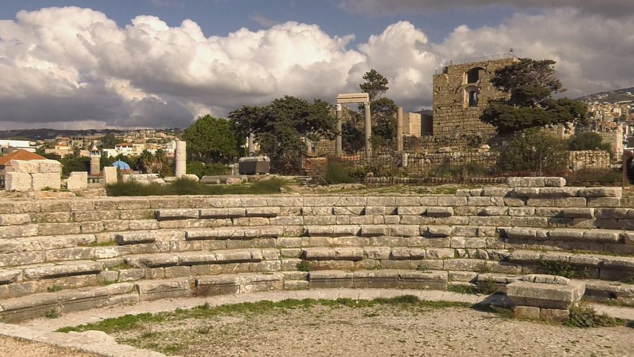 Cardo maximus en Beirut (Líbano)