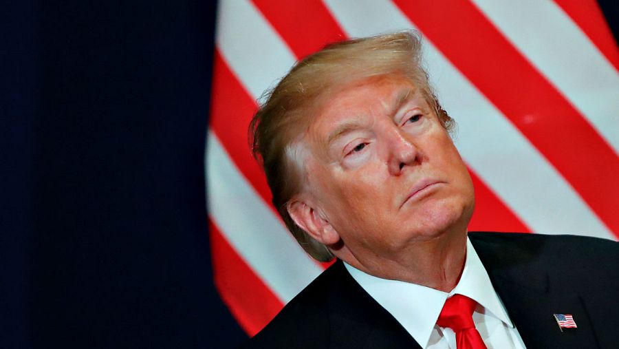 El presidente de Estados Unidos, Donald Trump