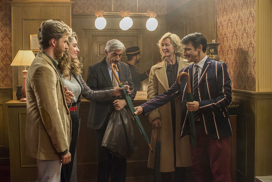 Toni e Irene ya han visitado la casa en la que se va a alojar Antonio durante su estancia en Londres