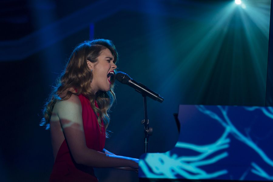 La ganadora interpretó al piano una versión de 'Miedo', de M-Clan