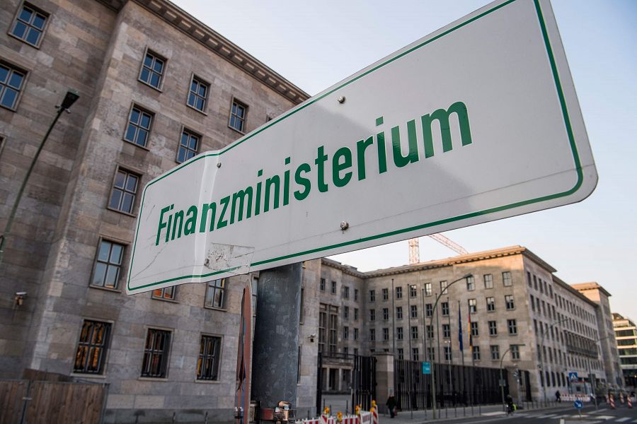 La sede del Ministerio de Finanzas, en Berlín