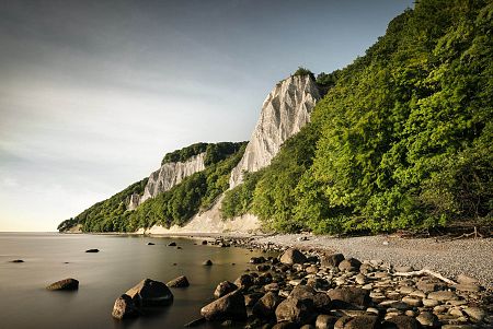 Antiguos hayedos en la Isla de Rügen, Alemania