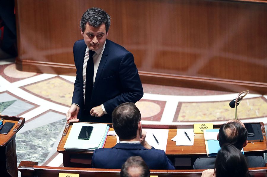 El ministro de Hacienda francés, Gerald Darmanin