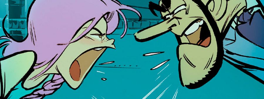 Viñeta de 'Zorglub. La hija de Z'