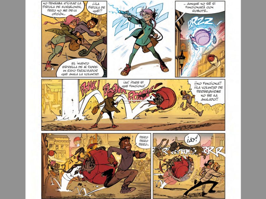 Viñetas de 'Zorglub. La hija de Z'