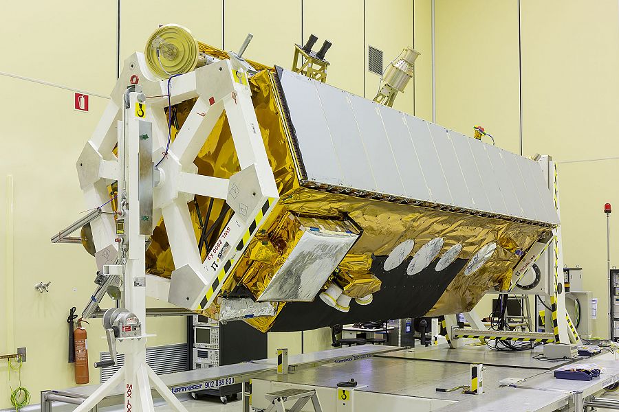 El satélite Paz mide unos cinco metros y pesa 1.400 kilos