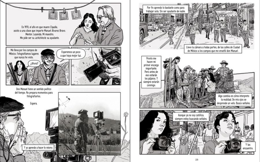 Páginas de 'Iguana Lady'