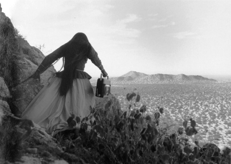 La famosa fotografía 'Mujer ángel', de Graciela Iturbide