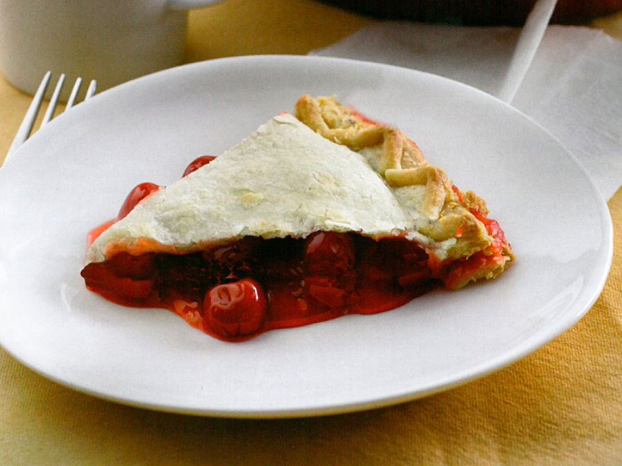 El pastel de cerezas de Norma. Inspirado en 'Twin Peaks'