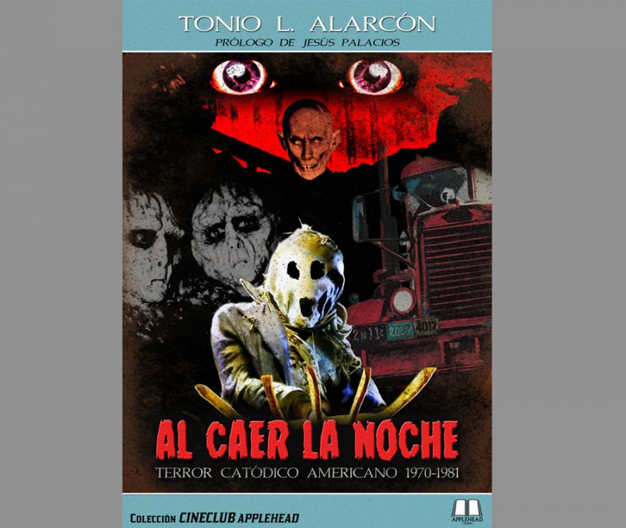 Portada de 'Al caer la noche. Terror catódico americano 1970-1981'