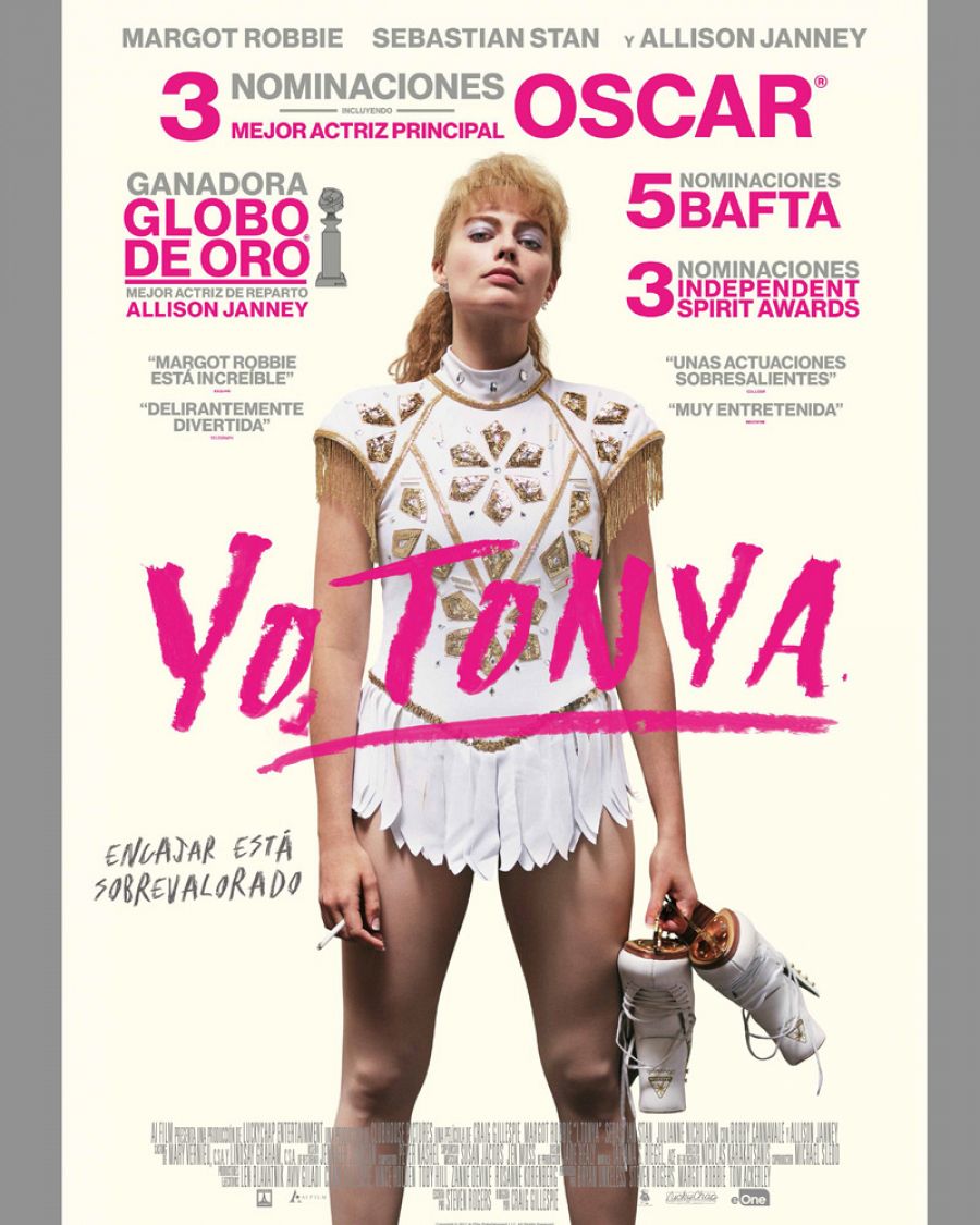Cartel español de 'Yo, Tonya'