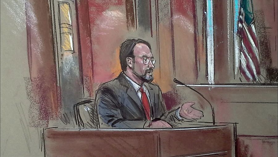Retrato del Doctor Feelgood, durante el juicio