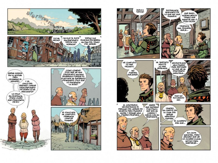 Páginas de 'Corazón oscuro'