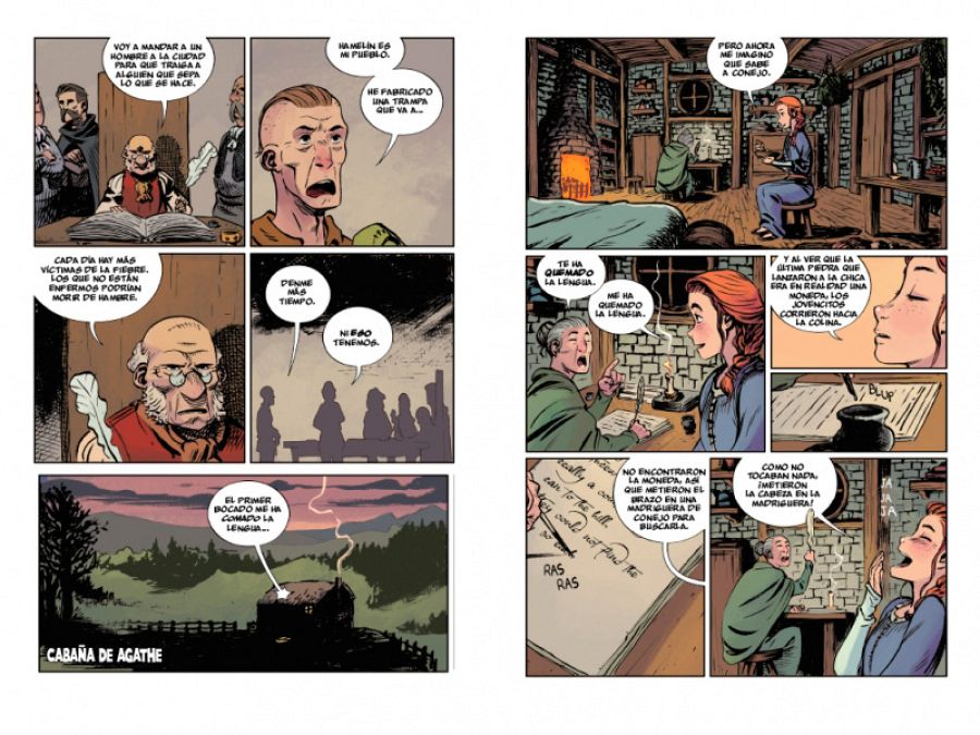 Páginas de 'Corazón oscuro'