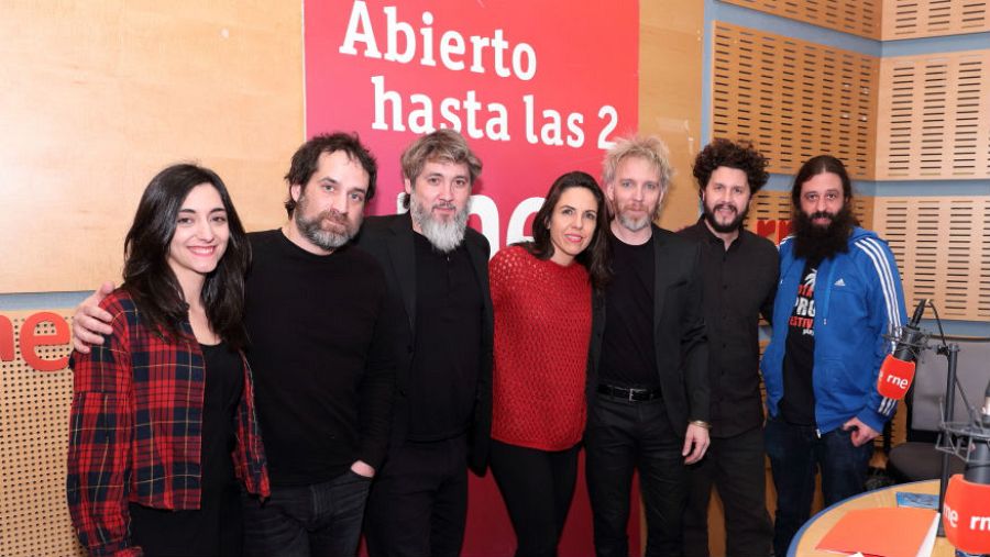 Paloma Arranz, con toda la banda e Impromadrid