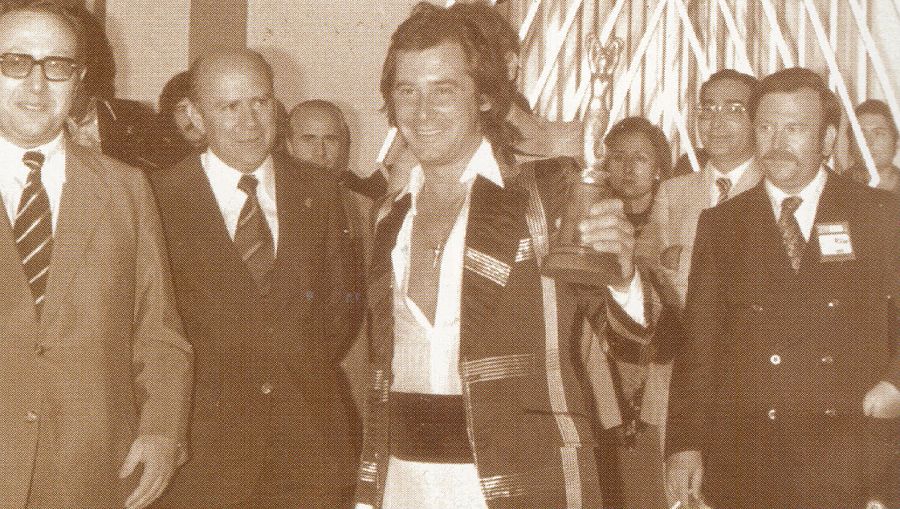 Mochi en el Festival de Bendorm de 1974