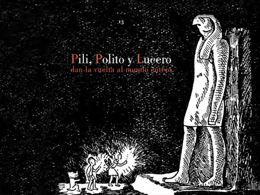 Página de 'Pili, Polito y Lucero. Dan la Vuelta al mundo entero'