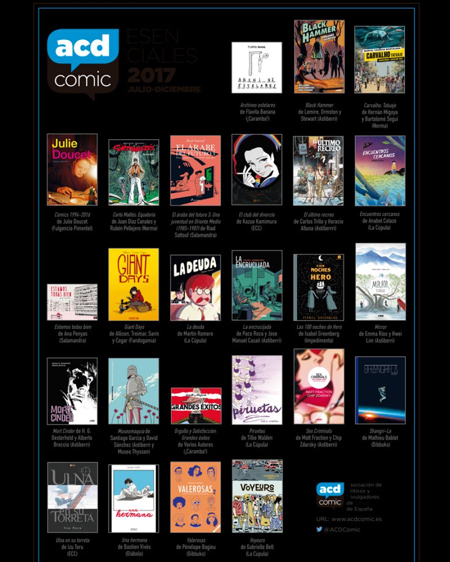 Los 25 esenciales del segundo semestre de 2017