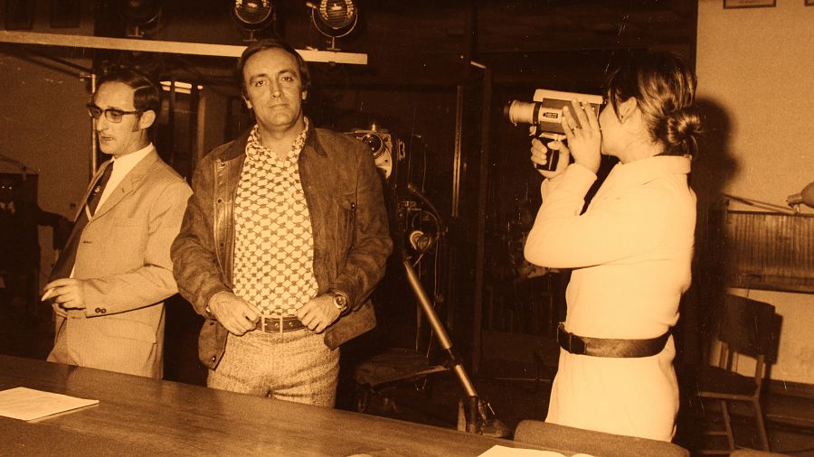 Félix Rodríguez de la Fuente, en una imagen de 1970 (Archivo CRUSAFONT)