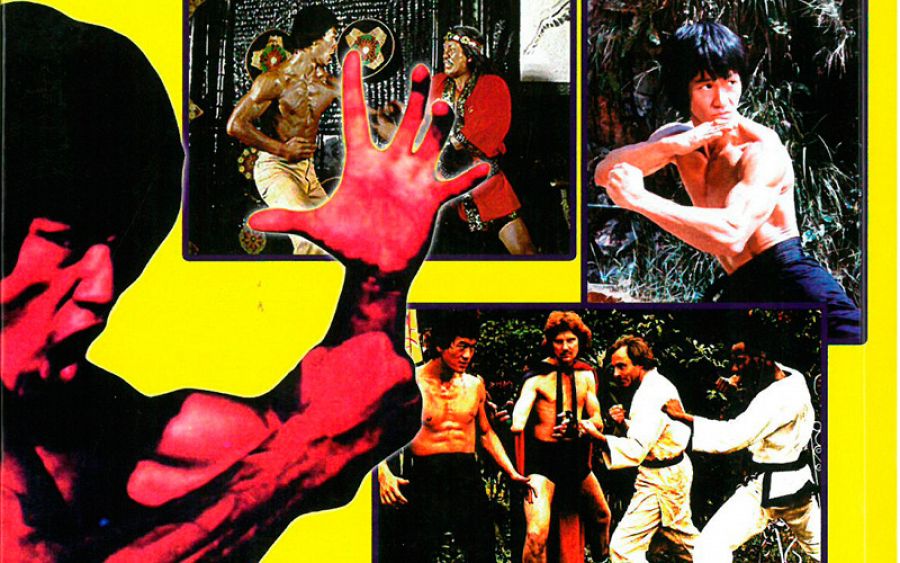 Fragmento de la contraportada del libro 'Bruceploitation. Los clones de Bruce Lee'