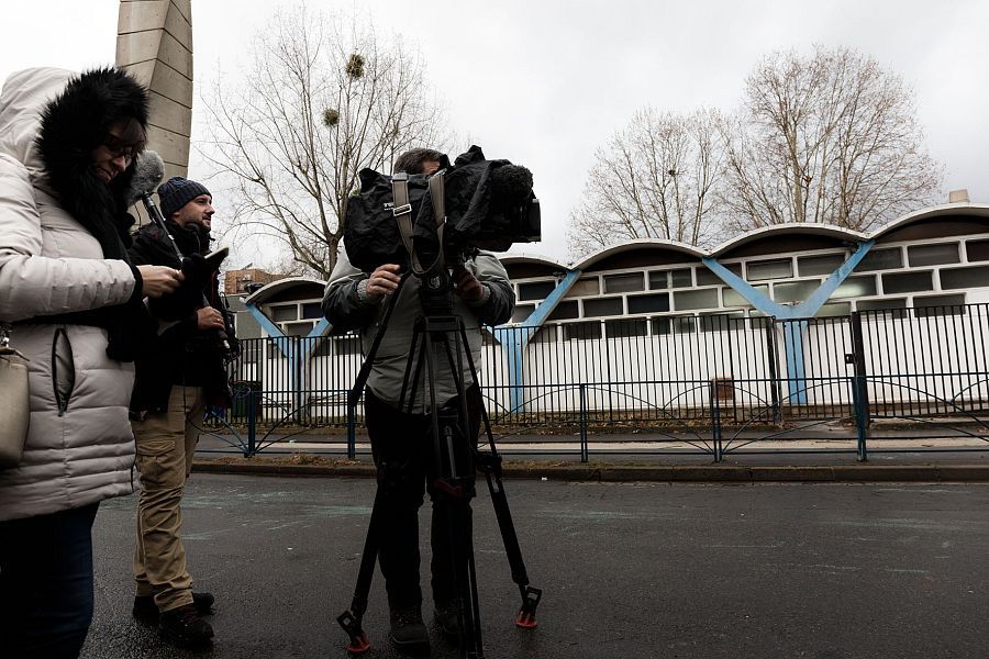 Grabación en la Mezquita de Pantin