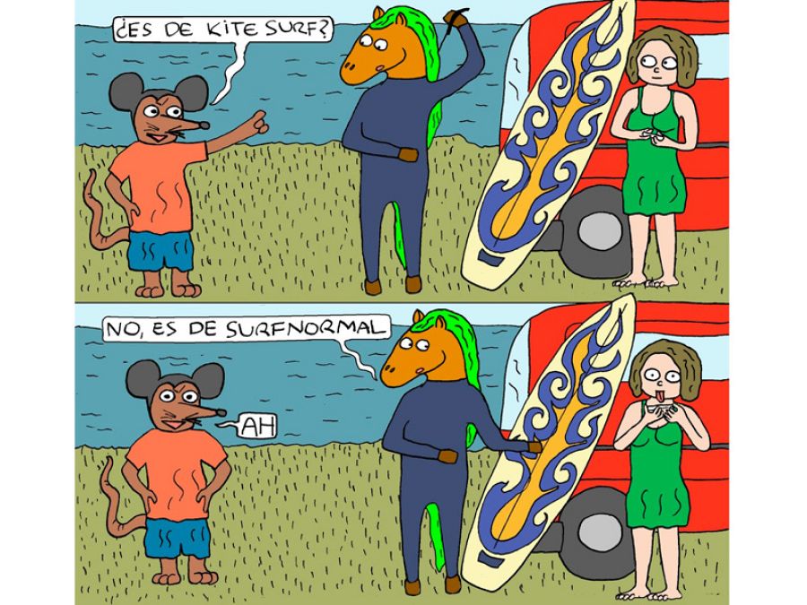 Viñetas de 'Mi novio Caballo'