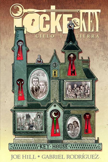 Portada de 'Locke & Key: Cielo y tierra'