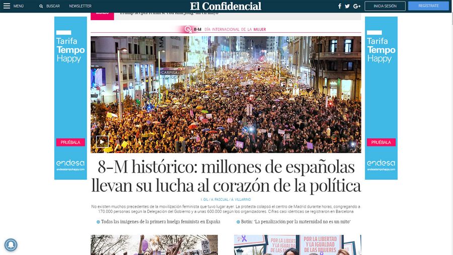 Portada El Confidencial