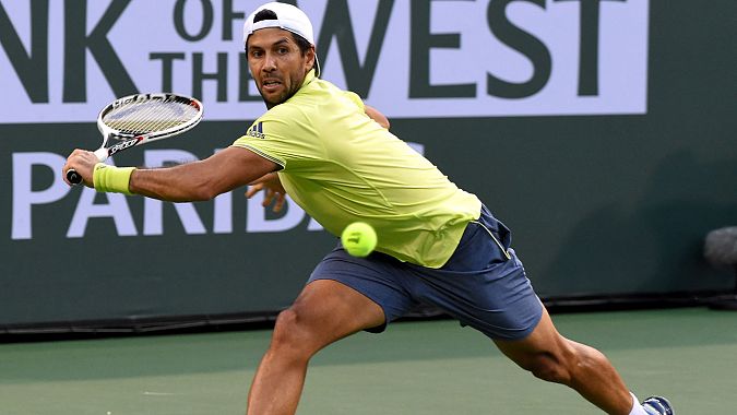 Fernando Verdasco, durante su partido contra Fritz