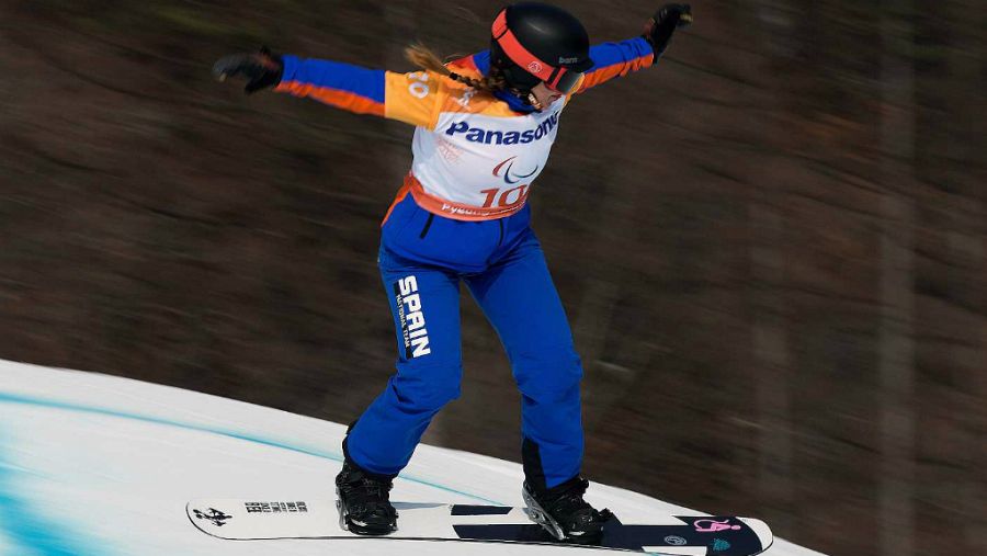 Astrid Fina, medalla de bronce en los últimos Juegos Olímpicos de Invierno.