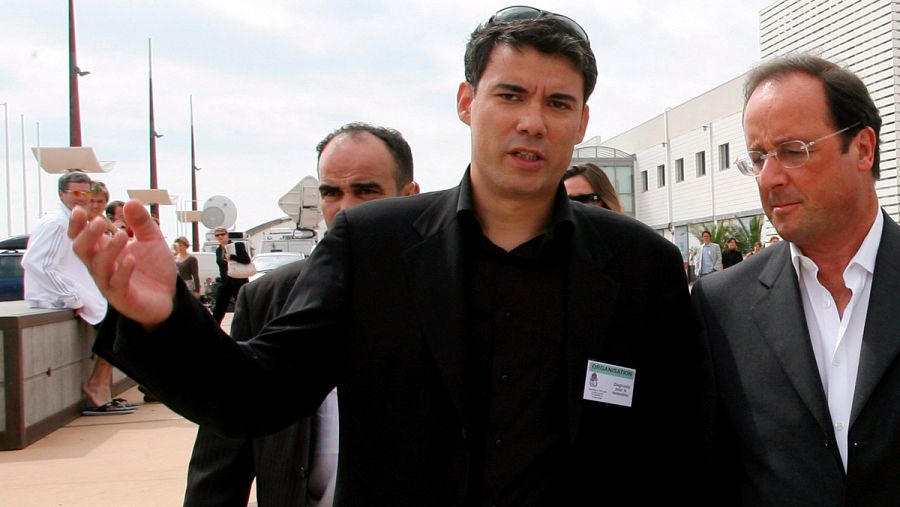 Olivier Faure con Hollande cuando era su jefe de gabinete en una imagen de archivo