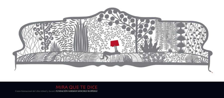 Pablo Amargo. Cartel para la Fundación German Sánchez Ruipérez, 2009