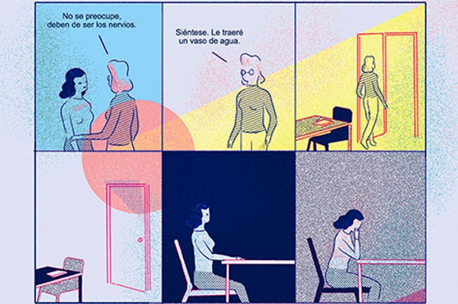 Viñetas de 'Pulse enter para continuar', de Ana Galvañ